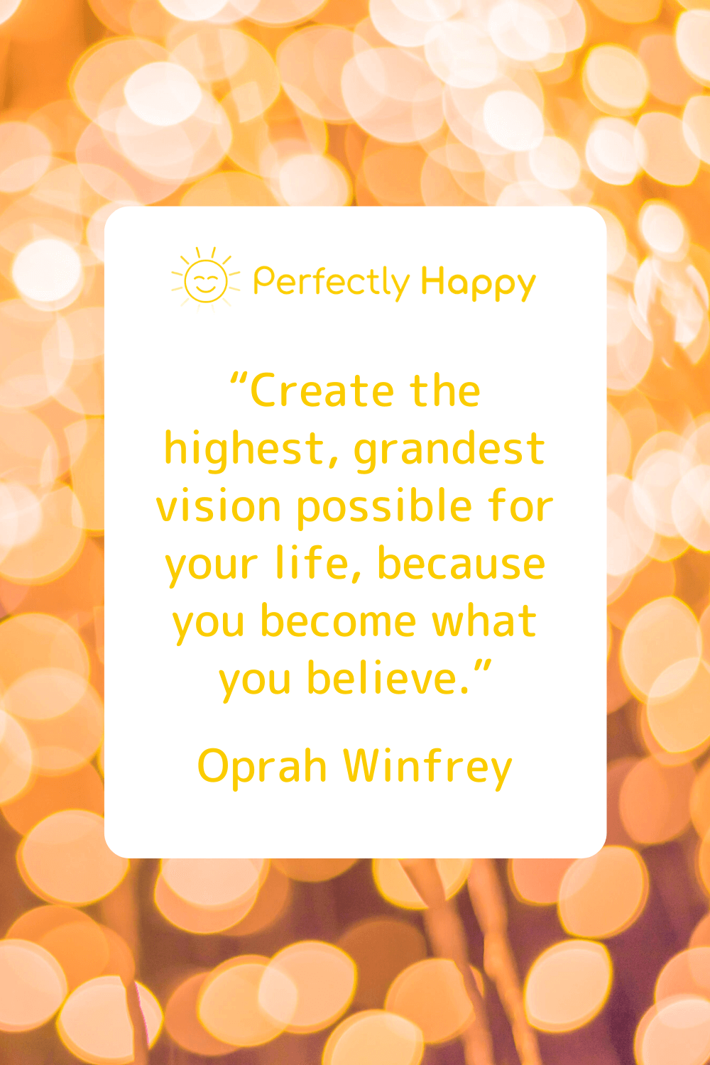 Oprah Winfrey quote visualization law of attraction manifestation 
